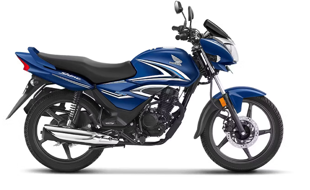 Honda Shine 125 on rent in Kolkata
