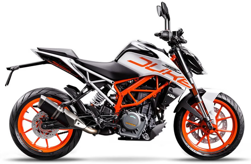 KTM Duke 390 on rent in Kolkata