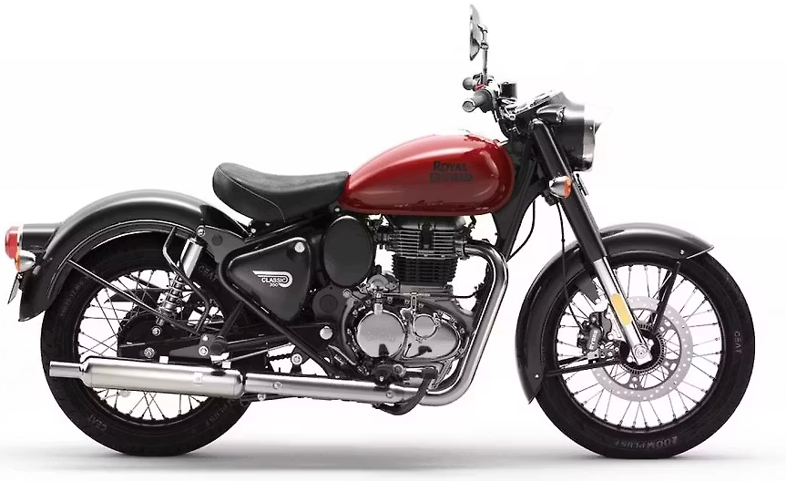 RE Classic 350 on rent in Kolkata