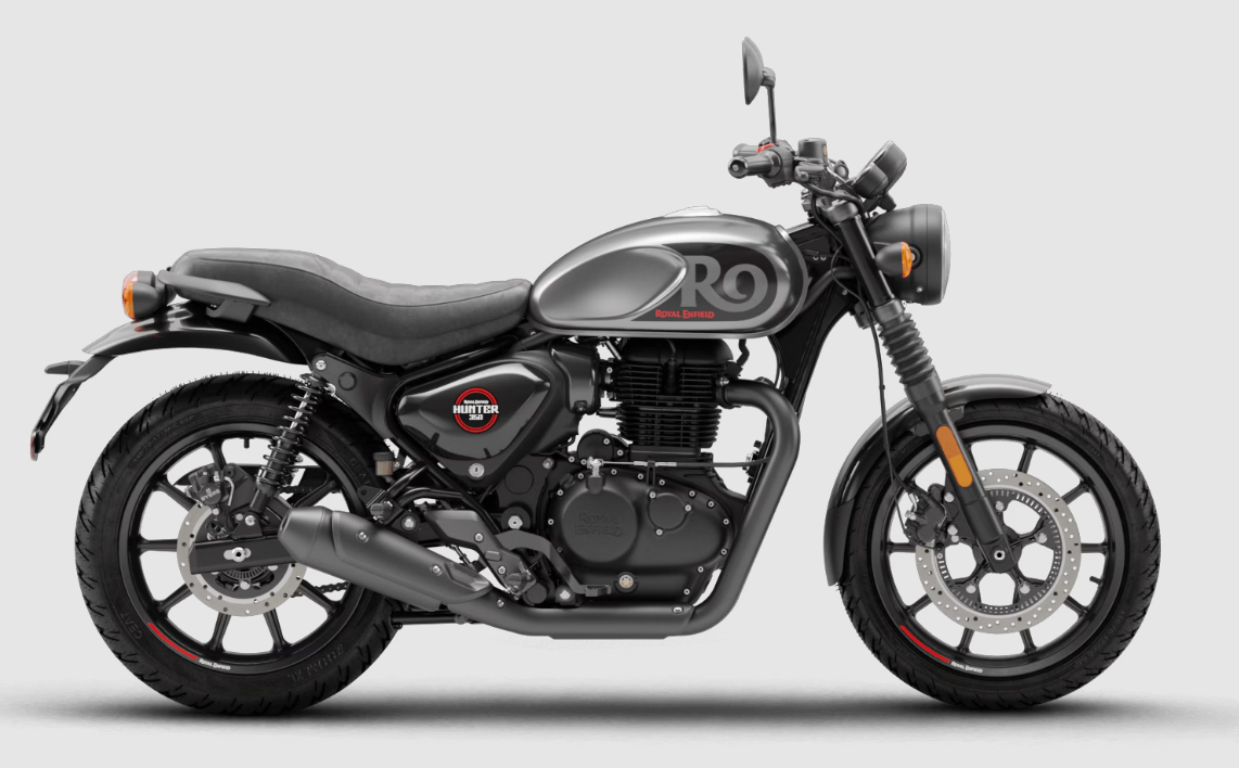 RE Hunter 350 on rent in Kolkata